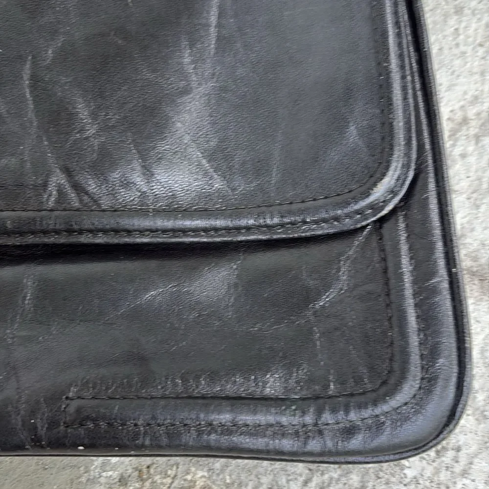 Birdies envelope leather clutch
